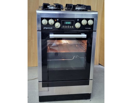 MasterCook KGE 3490X Future-f110 Газовая плита з електродуховкой 50*60 б/у Гарантия 3 мес
