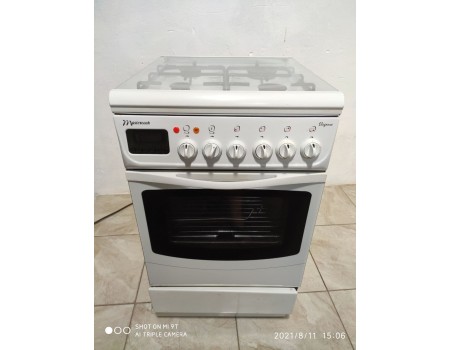 MASTERCOOK Eleganse - f758 Газовая плитка з електродуховкой 50*60 б/у Гарантия 6 мес