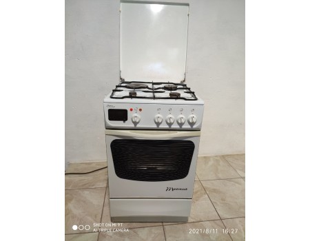  MASTERCOOK bn-f957  Газовая плита с электродуховкой 50*60 б/у Гарантия 6 мес