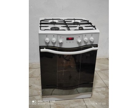 Hansa-Amica bn-f784  Газовая плита с электрической духовкой 60*60 б/у Гарантия 6 мес
