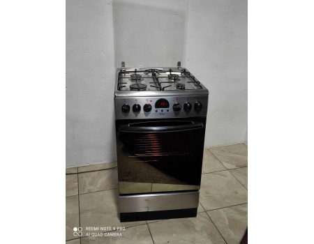 HANSA-AMICA-51GE3.33ZpTaNR-f858 Газовая плита с электродуховкой 50*60 б/у Гарантия 6 мес 