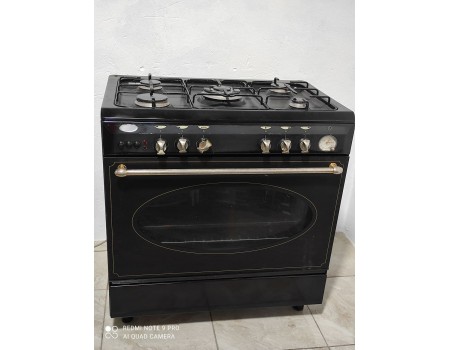 GLEM GAS EL8S12M-f501 Варочный центр: газовая поверхность c большой газовой духовкой 90*60*87 б/у Гарантия 6 мес