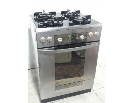 MASTERCOOK KGE 7390 X-f750   60см Газовая плита с электродуховкой 60*60 б/у Гарантия 6 мес