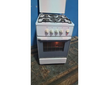 MOJ STYL-f724 Газовая плита с электродуховкой 50*60 б/у Гарантия 6 мес