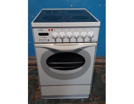 HANSA-AMICA Electronic Super line -g837 Электрическая плита Стеклокерамика 50*60 б/у Гарантия 6 мес