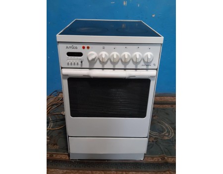 HANSA-AMICA Exclusive7c-g822 Электрическая плита Стеклокерамика 50*60 б/у Гарантия 6 мес