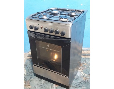 INDESIT GZ-f794 Газовая плита с газовой духовкой 50*60 б/у Гарантия 6 мес
