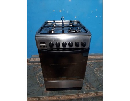 Hotpoint-Ariston C 348 PT.2 (X) -f800- газовая плита с электродуховкой 50 * 60 б / у Гарантия 6 мес