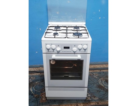 MasterCook KGE 3445B FUTURE-f755 Газовая плита с электродуховкой 50 * 60 б / у Гарантия 6 мес