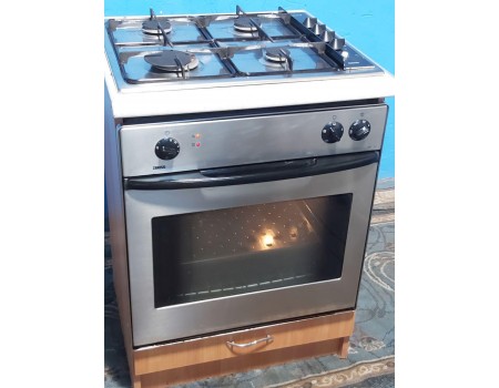 ZANUSSI bn-f771 Кухонный комплект для Встраивания Газовая варочная поверхность с газовой духовой шкаф 60*60 б/у