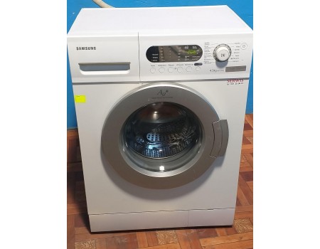 Samsung WF-F 125AV / XEO-а636 Стиральная машина 4,5 кг 1200 об/мин Узкая 45*60 Silver Nano б/у Гарантия 6 мес