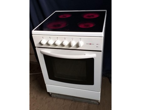 ELECTRO-HELIOS SK6407-g105 Электрическая плита Трехфазная 380V Широкая 60*60 Стеклокерамика б/у гарантия 6 мес