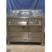 TKC-12552-SS-f148 Варочный центр: газовая поверхность c электродуховками 90*60*87 б/у 