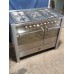 TKC-12552-SS-f148 Варочный центр: газовая поверхность c электродуховками 90*60*87 б/у 