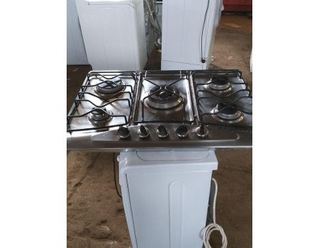 WHIRLPOOL AKM-370-IX-f63 Газовая варочная панель 5 конфорок нержавеющая сталь 56*48 б/у Гарантия 6 мес