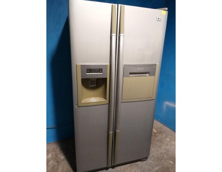 LG GR-P207-TLQ-d158 Холодильник SIDE BY SIDE ПОЛНЫЙ NO FROST 175*89 521L б/у