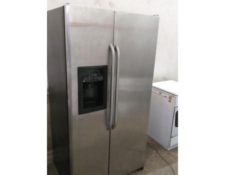 GENERAL ELECTRIC GCE21LGTBFSS-d24 Холодильник SIDE BY SIDE ПОЛНЫЙ NO FROST 180*90 MADE in USA б/у
