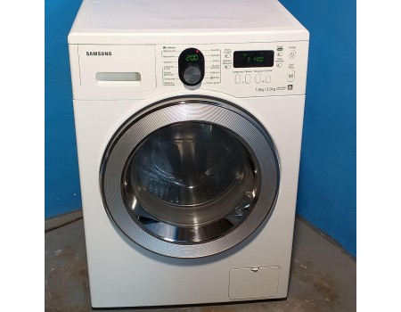 SAMSUNG WD8704 DJF-а277 Стирально-сушильная машина Стирка до 7 кг Сушка до 5 кг 1400 об/мин А+ Корея б/у 