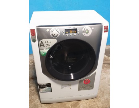HOTPOINT-ARISTON AQS73F09EU-а431  Стиральная машина до 7 кг 1000 об/мин  А+++ ИНВЕРТОР 60*45 б/у Гарантия 6 мес 
