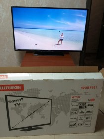 TELEFUNKEN SMART TV 49-UB7951 Телевизор Ultra HD