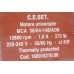 Мотор (двигатель) C.E.SET. MCA 38/64-148/AD8-z40 к стиральным машинам INDESIT HOTPOINT-ARISTON CANDY WHIRLPOOL BEKO ZANUSSI и другим б/у Гарантия на подключение